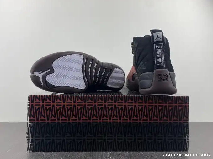 Official Maikesneakers Maniere Retro 12 A Jordan Ma Black DV6989-001 0422